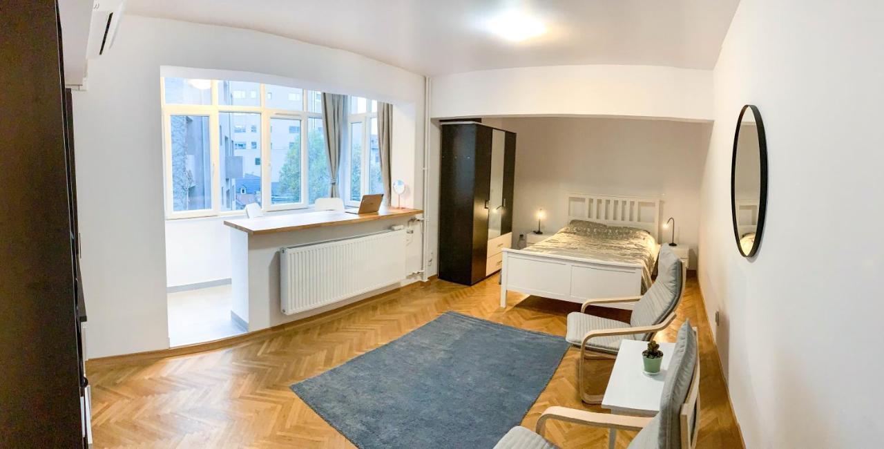 Luterana Studio Apartment Bucarest Extérieur photo