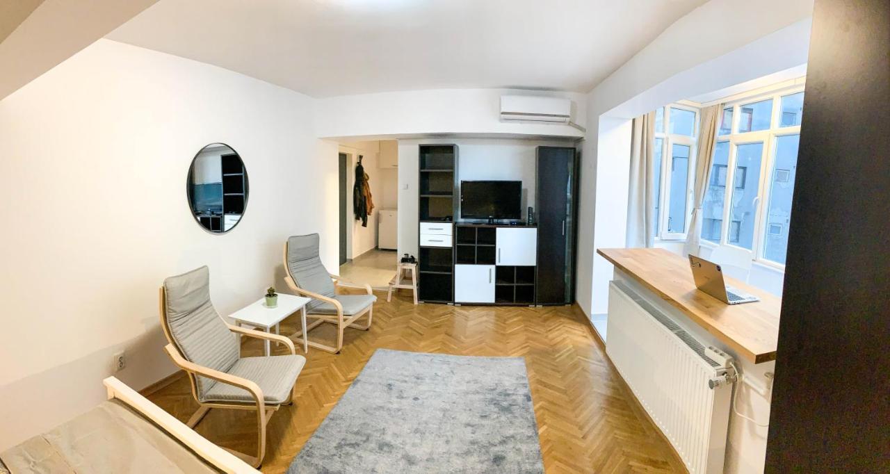 Luterana Studio Apartment Bucarest Extérieur photo